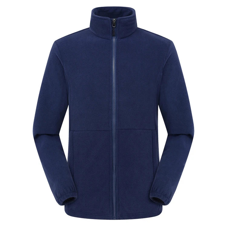 Soft Polar Fleece Lightweight Full Zip Jacket