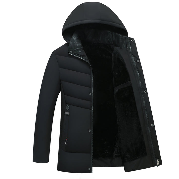 Fleece Hooded Warm Windproof Winter Coat