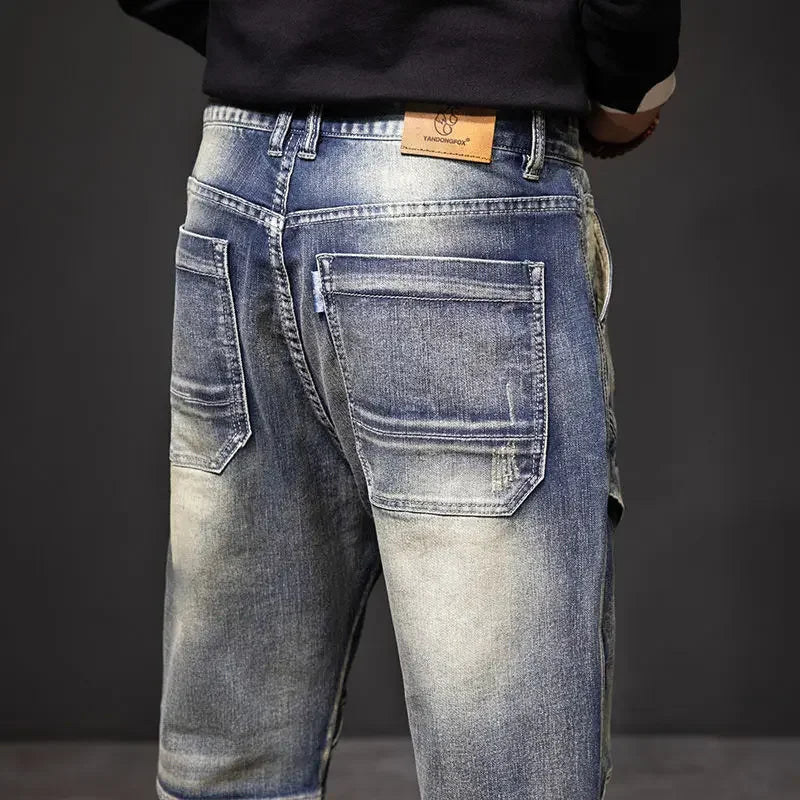Multi-pocket Straight Fit Y2K Cargo Jeans