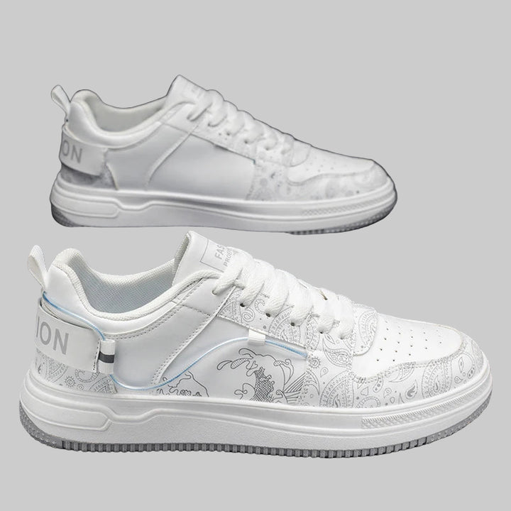 Casual Low-Top Platform Skate Shoes