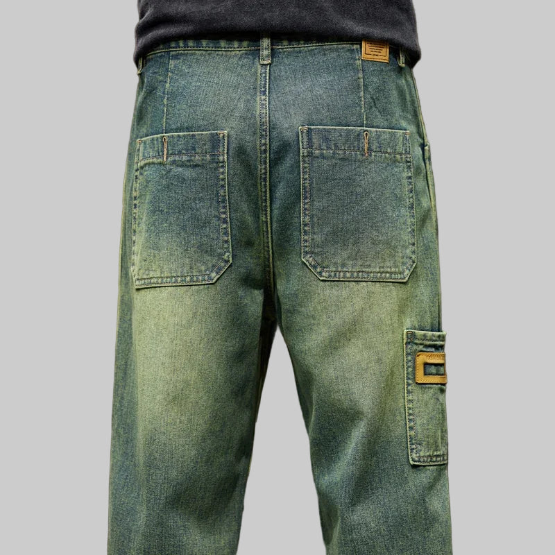 Casual Retro Wide-Leg Baggy Jeans