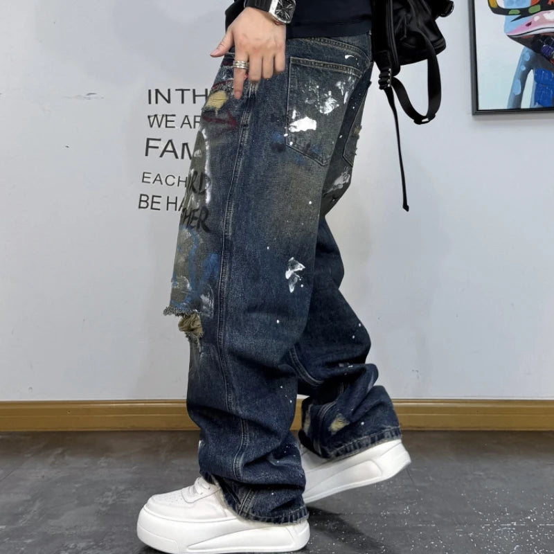 Streetwear Baggy Jeans for Men
