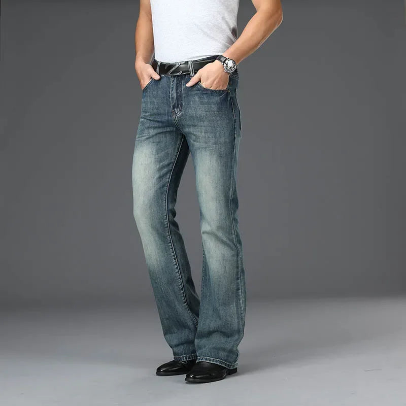 Classic Flared Bootcut Denim Jeans