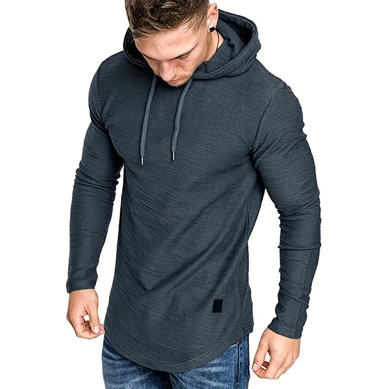 Lightweight Solid Color Breathable Hoodie