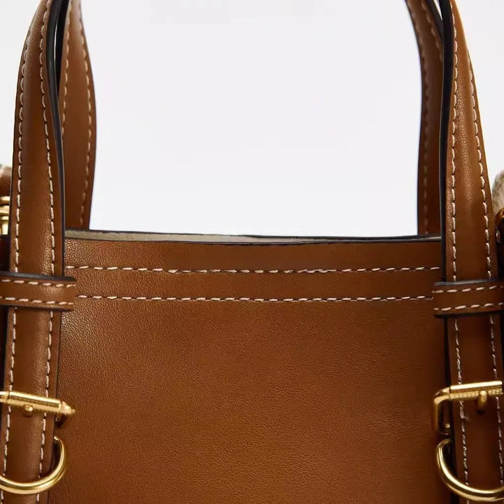 ANASTAS | Solid Sift Square Crossbody Tote Bags