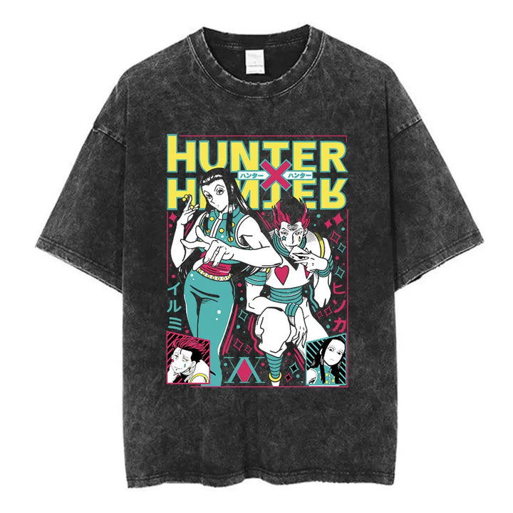 Vintage Washed Hunter x Hunter Logo T-Shirt