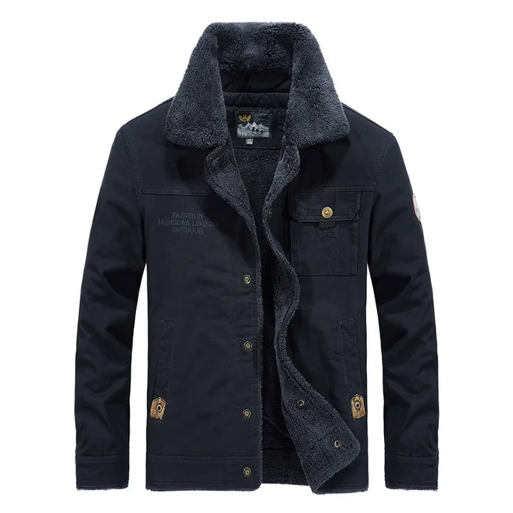 Warm Fleece Cotton-Padded Winter Jacket