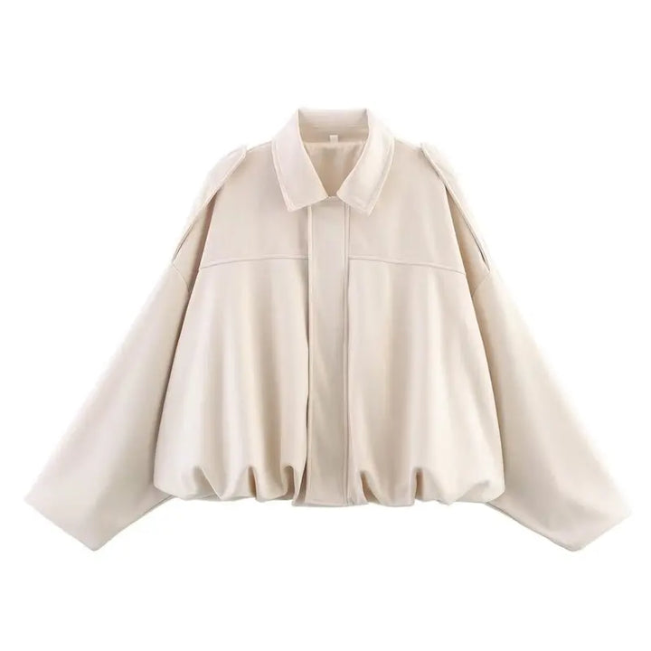 Spring Velvet Feel Pilot Coat