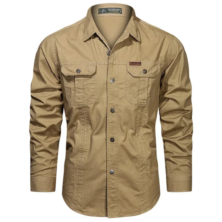 Safari Cotton Long Sleeve Shirt