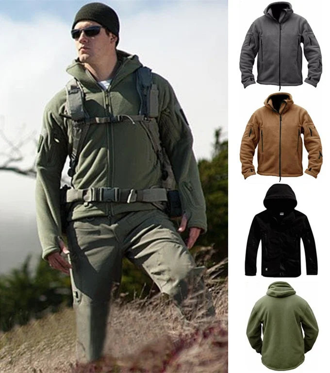Tactical Hooded Military Jacket