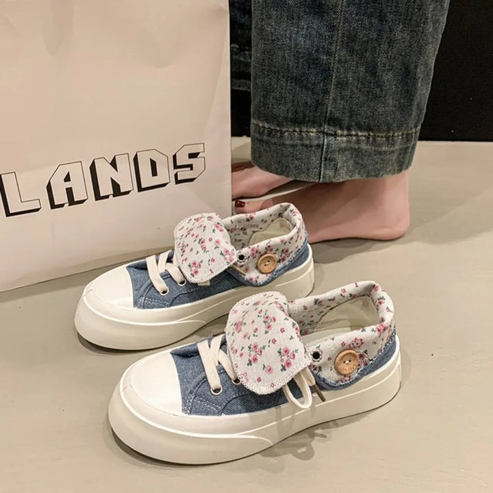 Soft High-Top Canvas Sneakers