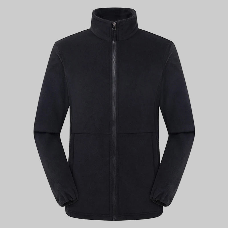Soft Polar Fleece Lightweight Full Zip Jacket