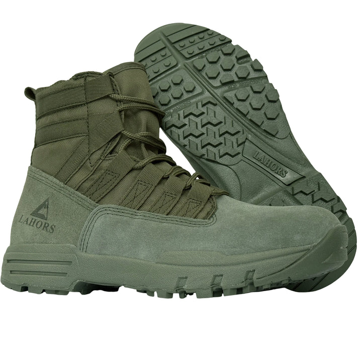 Men's Lightweight Suede Tactical Combat Boots