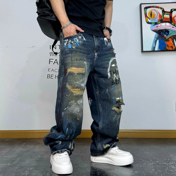 Streetwear Baggy Jeans for Men