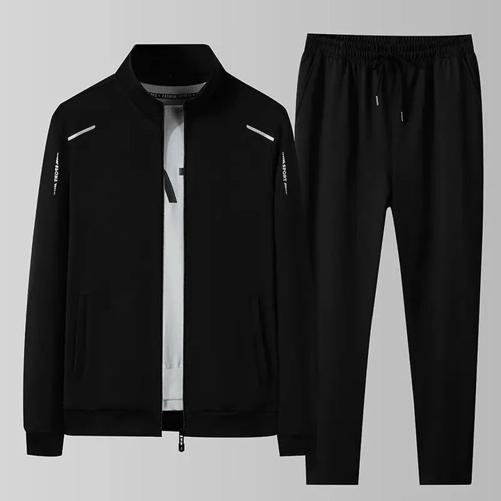Zippered Two-Piece Sports Jacket