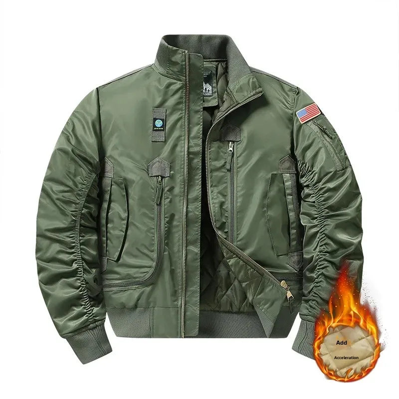 USA Thickened Air Force Bomber Jacket