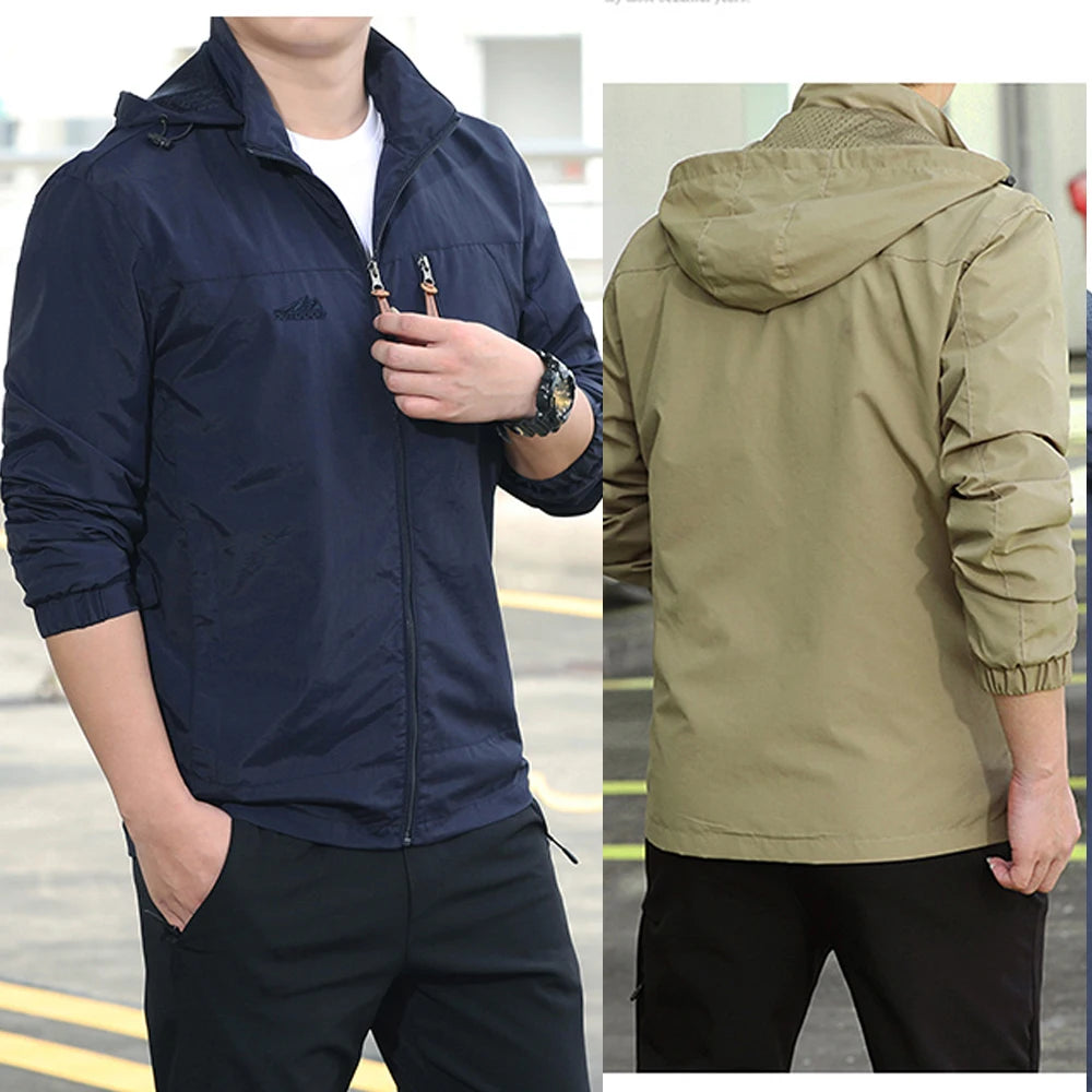 Tactical Waterproof Hooded Military Style Jacket