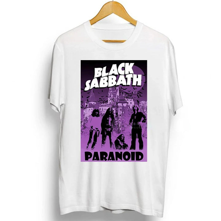 Unisex Black Metal Rock Band Graphic Tees