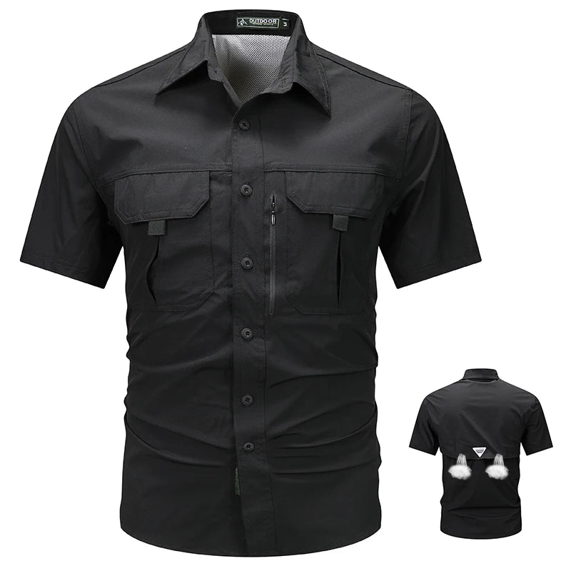 Outdoor Ice Silk Short-Sleeve Shirt