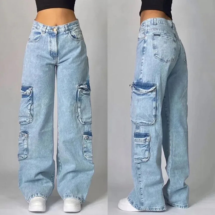 Y2K Harajuku Washed Baggy Jeans