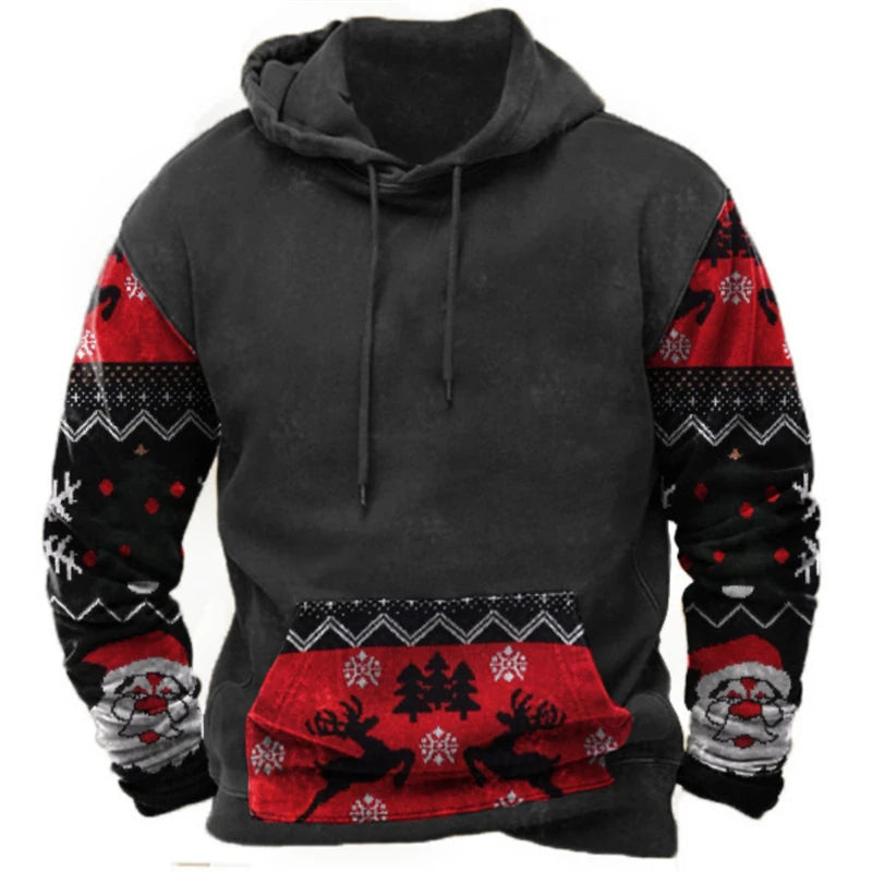 Vintage Ethnic Style 3D Print Hoodies
