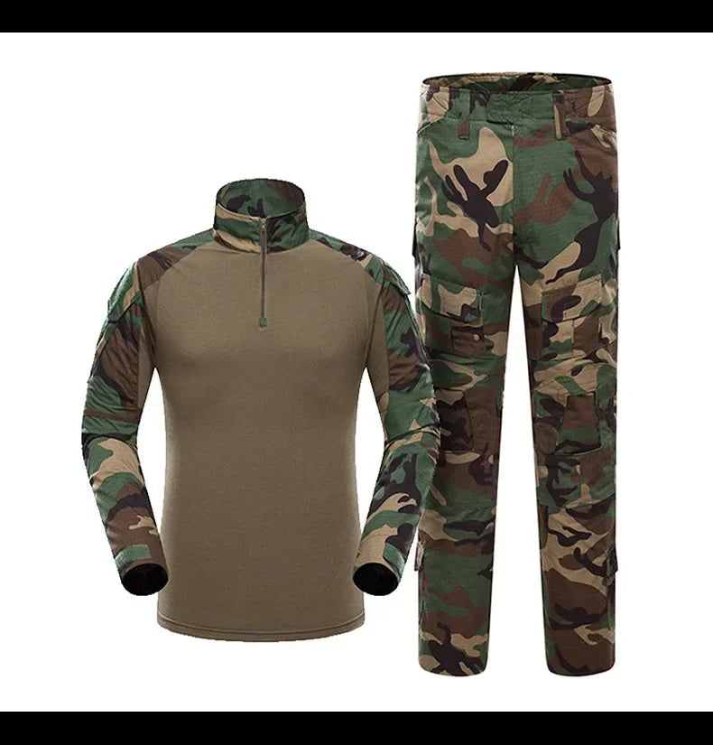 Tactical Military Camouflage Uniform Set