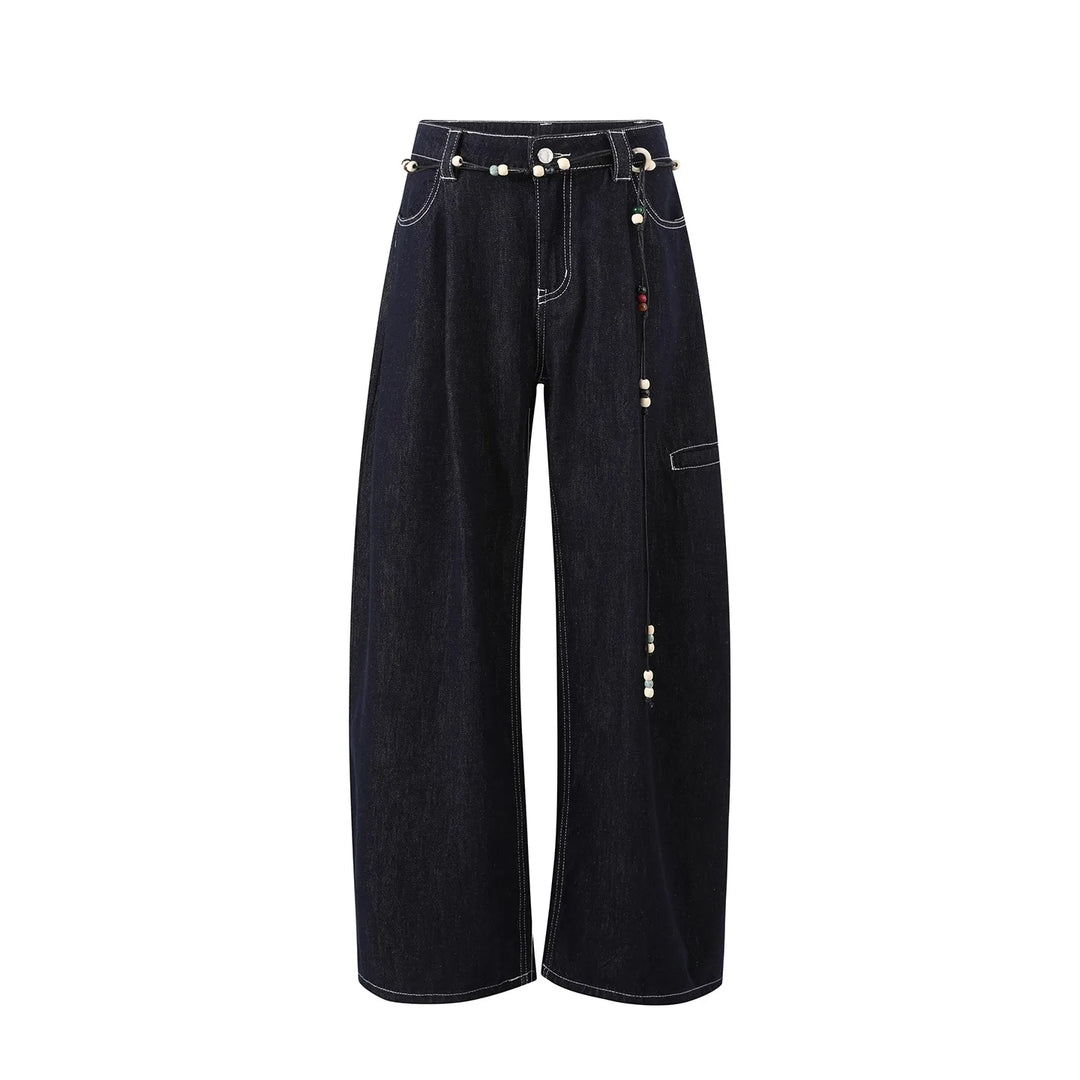 Retro Y2K High-Waisted Wide Leg Baggy Jeans