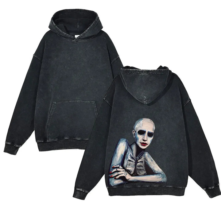 Harajuku Double Printed Hoodies