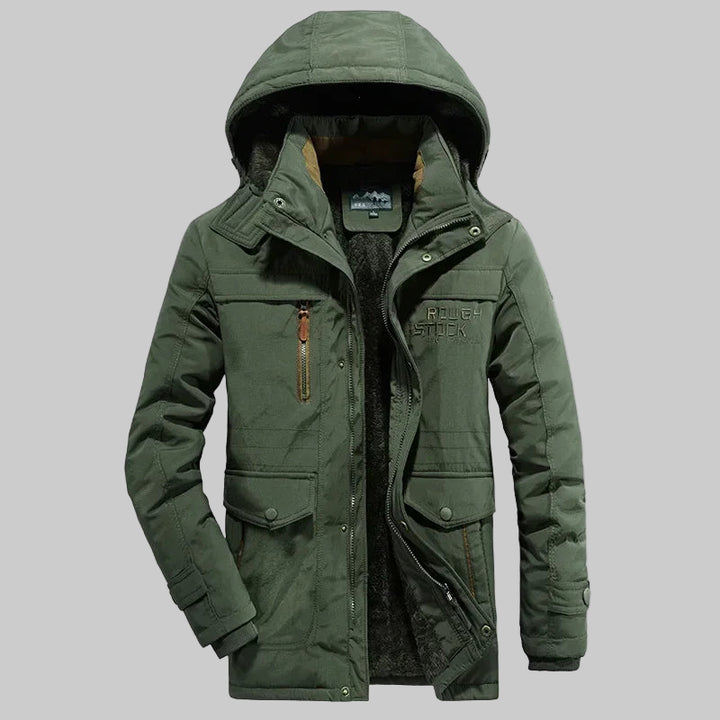 Hooded Premium blend Winter Jacket