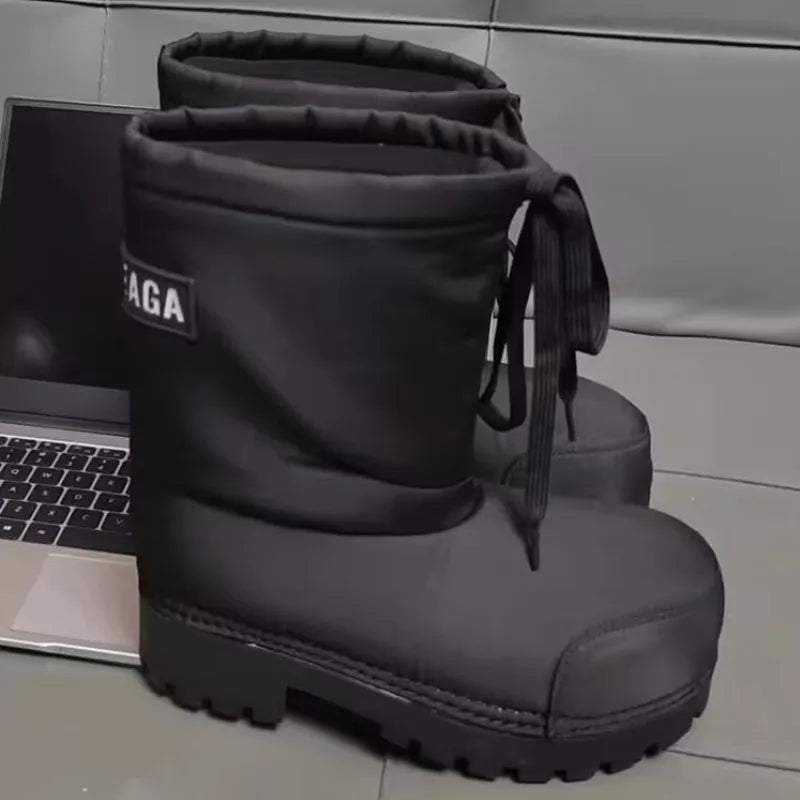 Trending Big Head Thick Sole Unisex Snow Boots