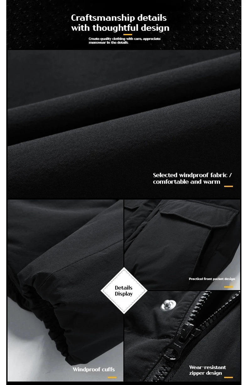 Lightweight Puffer Down Parka Jacket