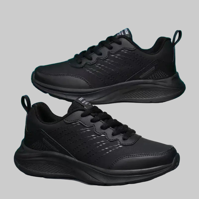Waterproof Leather Chunky Sneakers