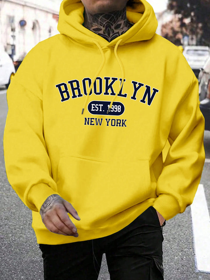 Brooklyn Est 1998 New York Oversized Hoodies