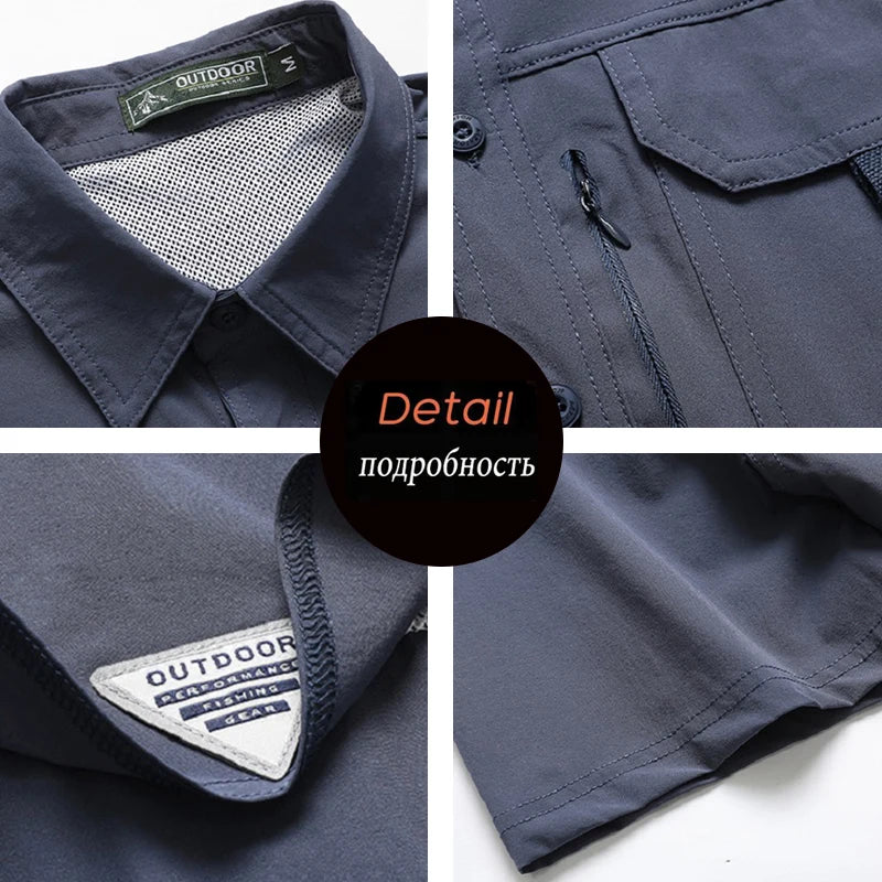 Outdoor Ice Silk Short-Sleeve Shirt