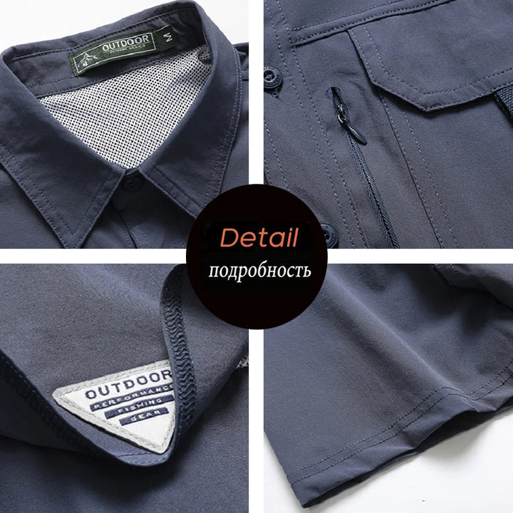 Outdoor Ice Silk Short-Sleeve Shirt