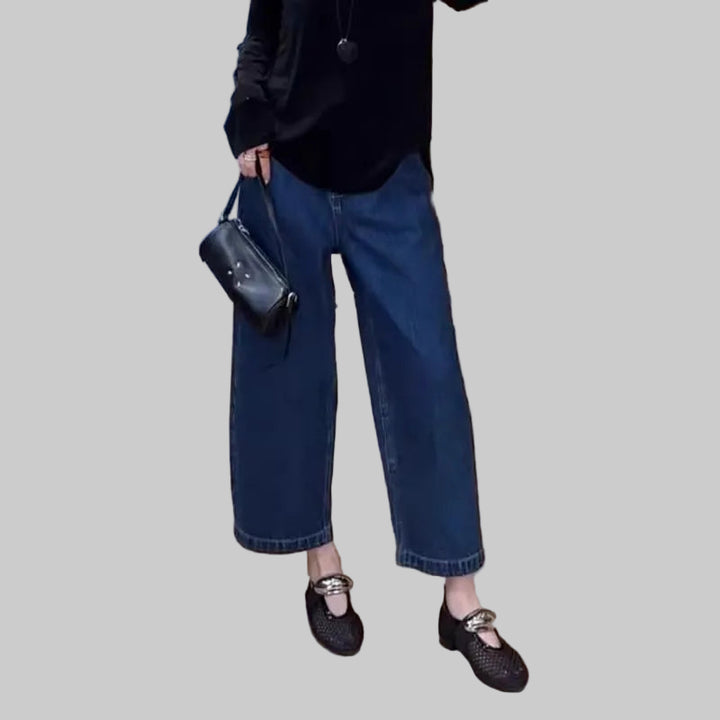 Trending Slim Straight-Leg Loose Jeans