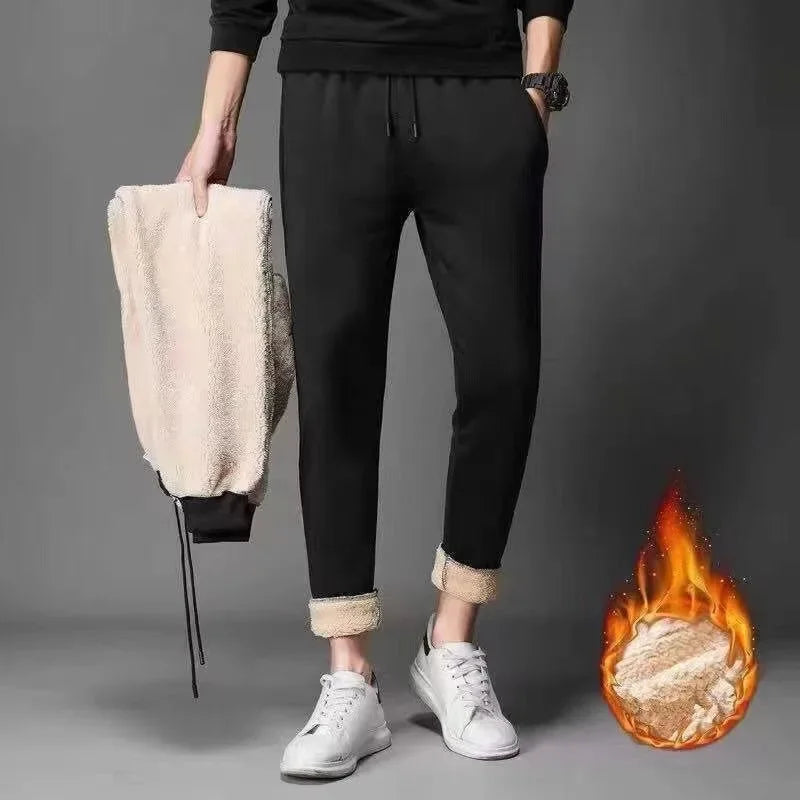 Wool Lamb Velvet Zip-up Sweatshirt Set