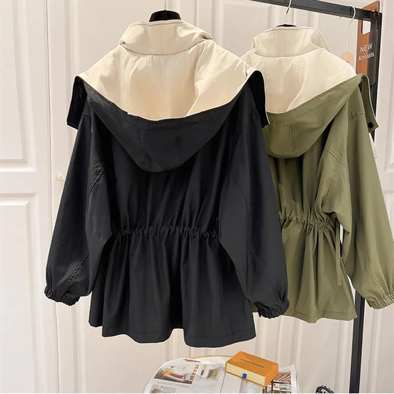 Stylish Jacket with Weather and Wind Resistance