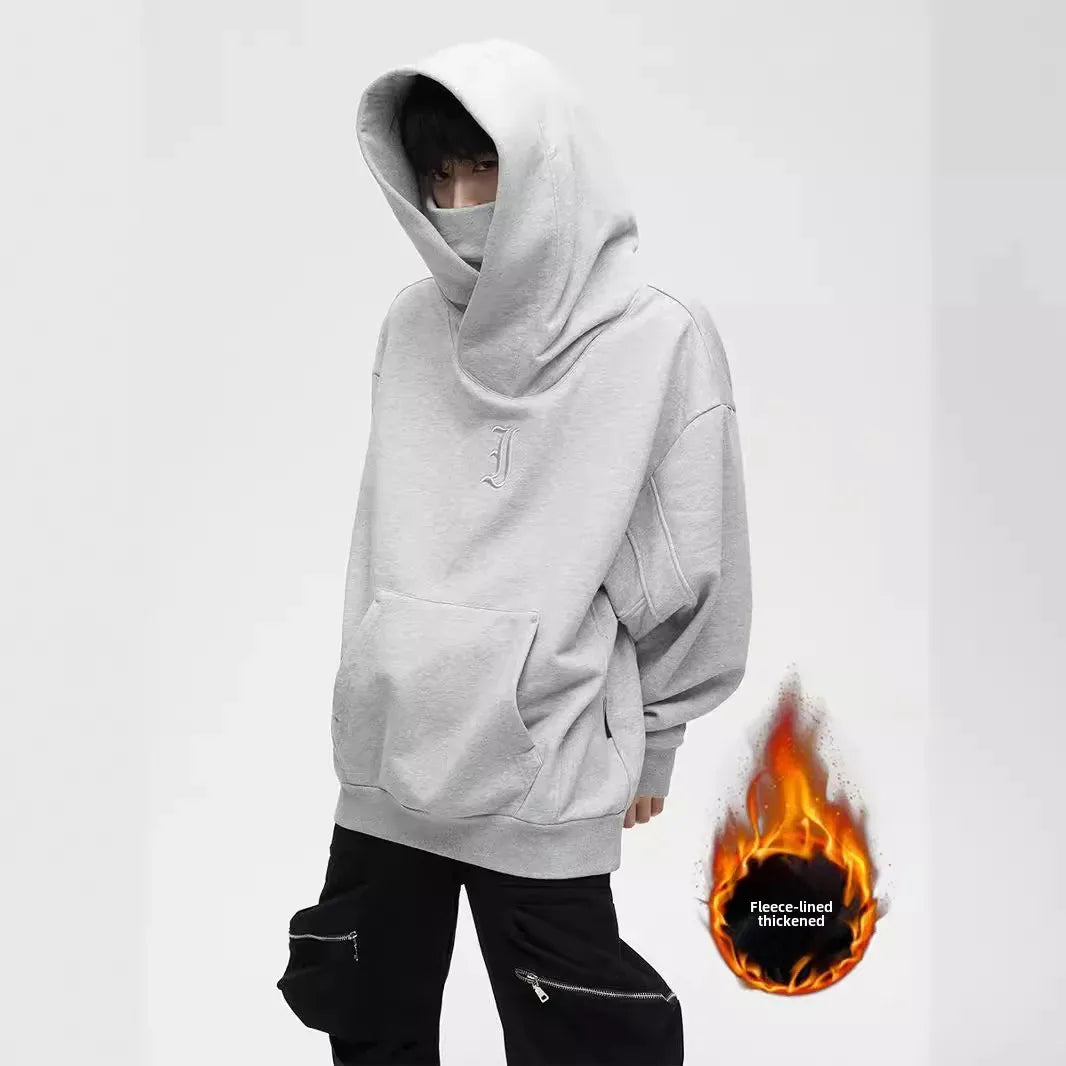 American Winter Fleece-Lined Hooded Sweatshirt