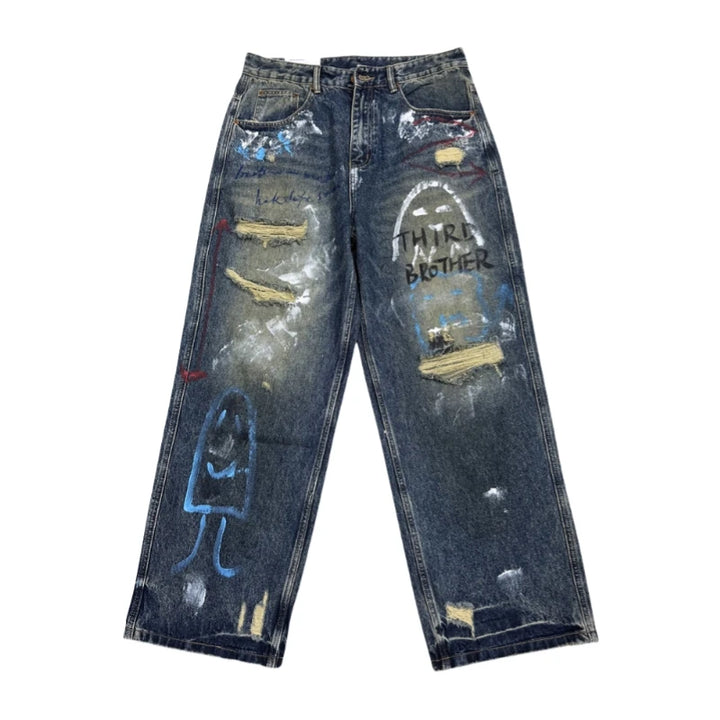 Streetwear Baggy Jeans for Men