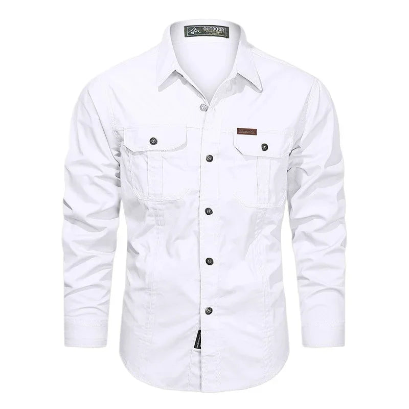 Safari Cotton Long Sleeve Shirt