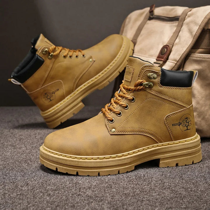 British Style High-Top Boots