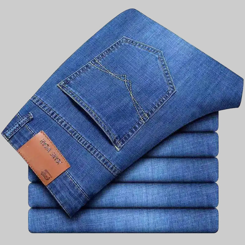 Business Casual Straight Cut Jeans