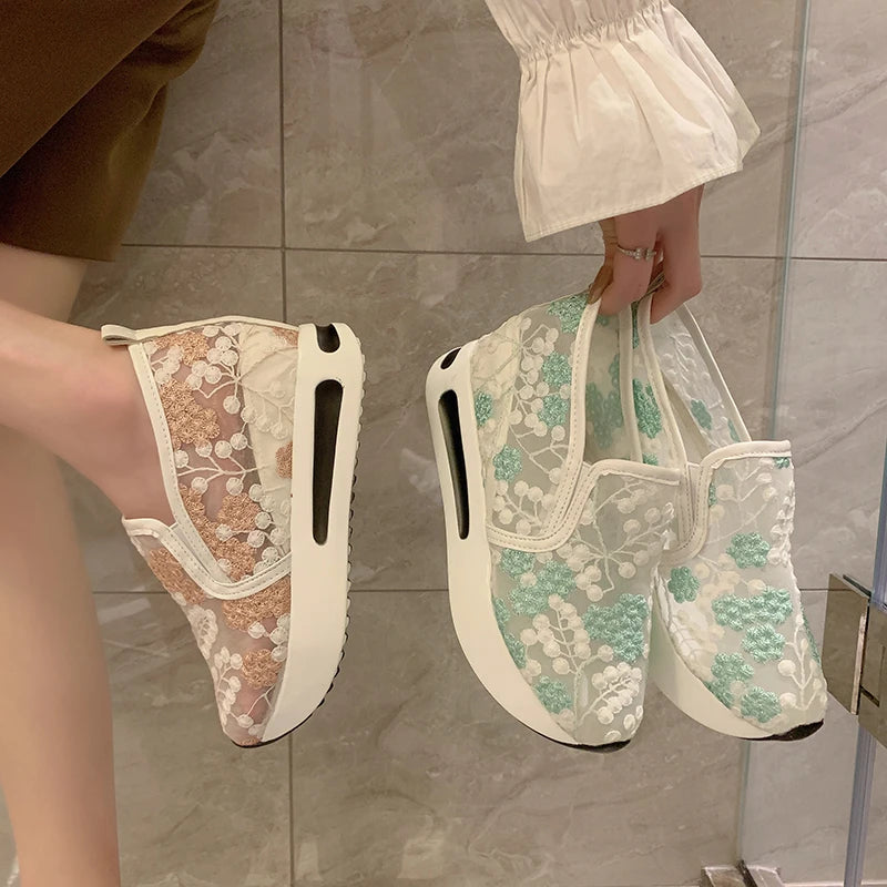 Slip-On Chunky Platform Sneakers