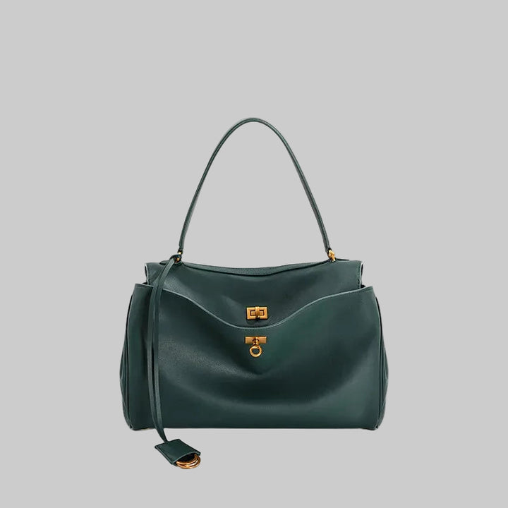 Rodeo Leather Spacious Commuter Tote Bag