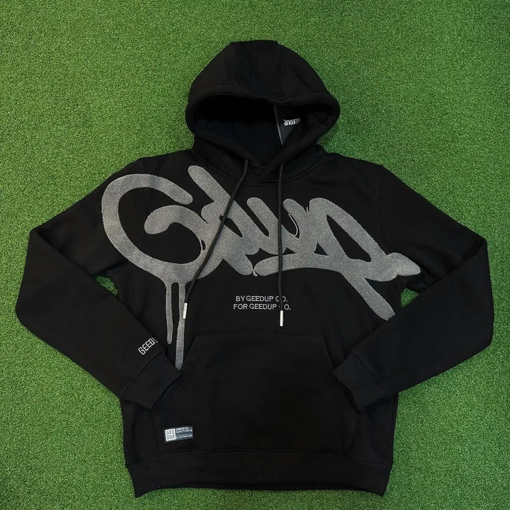 Vintage GEEDUP Y2K Oversized Hoodies
