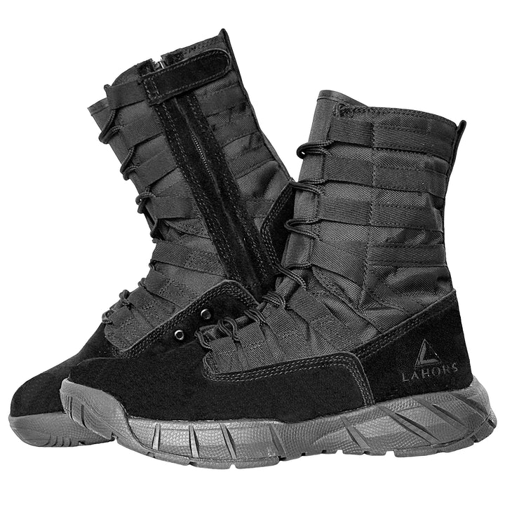 Men's Lightweight Suede Tactical Combat Boots