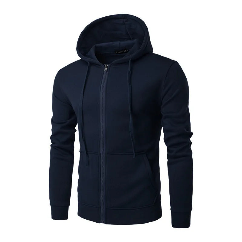 Slim Fit Long Sleeve Hoodies