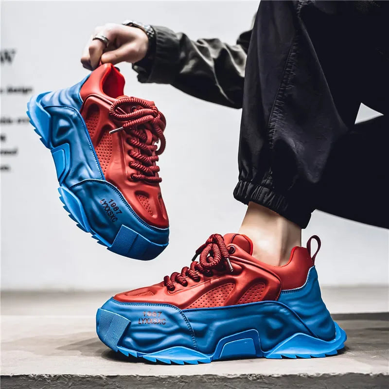 Leisure Thick Sole Non-slip Chunky Sneaker