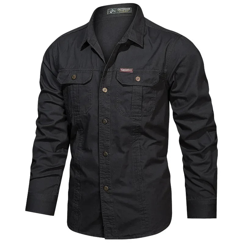 Safari Cotton Long Sleeve Shirt